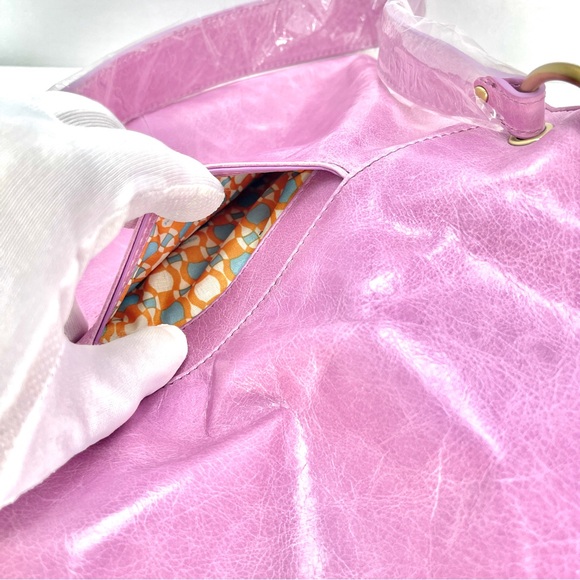 NWT HOBO *Rare* Zander Leather Bag in Lilac - Picture 6 of 15